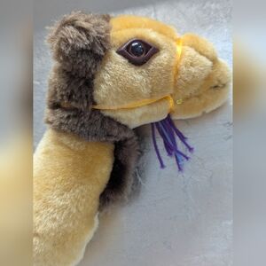 Plush Camel Toy 12" Soft Clean Movable Legs Stuffed Animal Stuffy